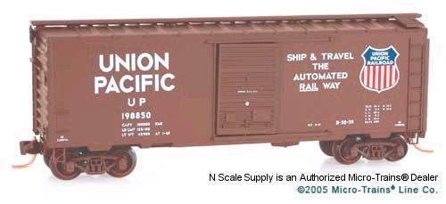 Union Pacific - Box, Standard - Model Power 